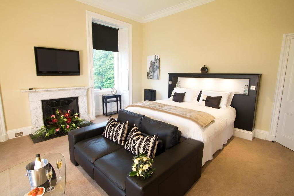 Kinnettles Castle Forfar Rom bilde